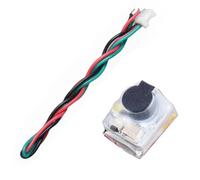 Buzzer d'alerte de contrôleur de vol avec lumière LED de localisation | Module de récupération compact à 3 fils pour la recherche FPV