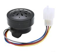 Buzzer de véhicule électrique 48 V 60 V pour tricycles avec fonctions pour klaxon, clignotant et marche arrière compatible avec câblage à 5 fils et 6 fils (5 fils)