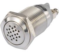 Buzzer miniature TRU COMPONENTS GQ19B-SM/R/12V 1231431 75 dB 12 V/DC 25 mm x 42.4 mm 1 pc(s)