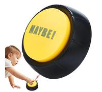 Buzzers de jeu - Buzzers de réponse pour salle de classe, pas de bouton avec son, bouton amusant, boutons parlants pour la communication, buzzer de jeu plus fort et plus clair avec lumières pour