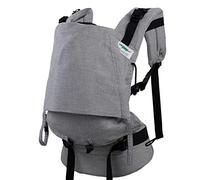 Buzzidil Facette Monochrome - Porte-bébé évolutif, Babysize | croissant de 0 à 18 mois | portage ventral, dorsal, siège de hanche | Préformé pour nouveau-né et petit enfant