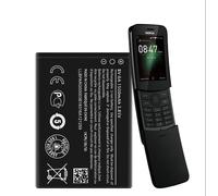 BV-6A Batterie (2024 une nouvelle édition) compatible avec Nokia 8110 4G, Nokia 2720 FLIP, Nokia 3060, Nokia C5-03, 1500 mAh 3,85 V