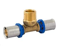 BV Press T-pièce AG Anneau bleu, Raccord Tuyau Multicouche 16