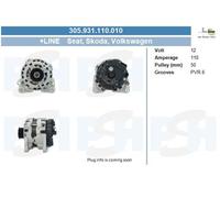 BV PSH Générateur D'Alternateur 110A 12V pour VW Up 1.0 305.931.110.010