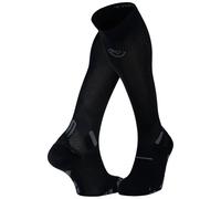 BV Sport - Chaussettes de compression de trail - Chaussette Trail Ultra.2 Compression Noir/Gris - Taille M Noir M