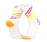BV SPORT - Chaussettes trail-running - Light Run Haute Miami Orange Jaune - Chaussettes | Bv Sport - 39-41 - unisex 39-41