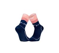 BV Sport - Double GR Haute Polyamide - Chaussettes randonnée Navy / Rose - 36 - 38