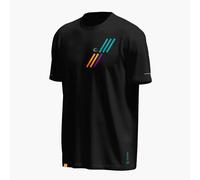 BV Sport - Haut Technique Light - T-shirt homme Reflect - Noir Turquoise - XL