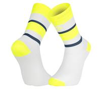 Chaussettes bv sport light haute ibiza blanc jaune