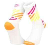 BV Sport Socquette Light Run ”Haute” Miami Orange - Chaussettes de running hommes 45/47