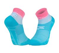 Chaussettes bv sport run marathon low turquoise rose