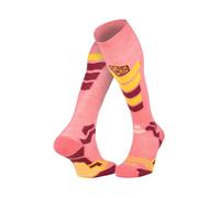 BV Sport - Slide Elite.2 - Chaussettes ski Rose / Orange - 36 - 38