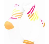 BV Sport Socquette Light Run ”Haute” Miami Orange - Chaussettes de running hommes 45/47