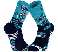 BV Sport Socquette Trail Collector "Dbdb" Night Fever Bleu - Chaussettes de running hommes 36/38