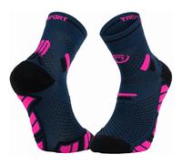BV Sport Socquette Trail Ultra.2 ”Mid” Bleu - Chaussettes de running hommes 42/44