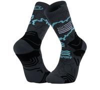 BV Sport Socquette Trek Gr ”Haute - Polyamide” Gr34 Gris - Chaussettes et guêtres outdoor hommes 42/44