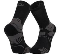 BV Sport Socquette Trek Gr Haute - Polyamide Noir - Chaussettes et guêtres outdoor hommes 36/38