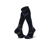 Chaussettes bv sport trail ultra compression bleu gris