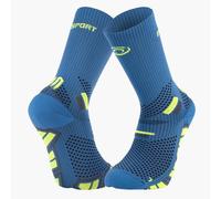 Chaussettes bv sport trail ultra 2 high bleu jaune
