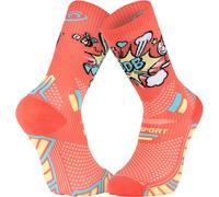 BV Sport Socquette Trail Ultra.2 Collector ”Dbdb” Pop Rouge - Chaussettes de running hommes 42/44