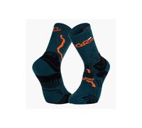 BV Sport - Trek GR Haute Polyamide - Chaussettes randonnée Vert / Orange - 42 - 44