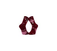 Chaussettes de trek bv sport gr haute lyocell aztec bordeaux