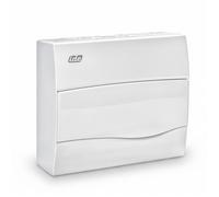 Bv12po Ide - Tableau De Distribution Résidentiel - 1 Rangée De 12 Modules - 228x264x99mm - Avec Rail Din