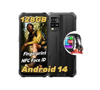 Blackview BV5300 Pro Smartphone Incassable 4G 6.1" 7Go+64Go 13MP+8MP 6580mAh NFC Vert avec Blackview W60(Noir)