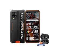 Blackview BV5300 Pro (Double Sim - Ecran de 6.1'' - 64 Go, 4 Go RAM) Orange