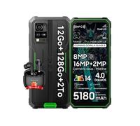 Blackview BV5300 Pro Smartphone Incassable 6.1"" 7Go+64Go 13MP NFC Vert avec Smartwatch Blackview R30(Noir)