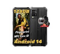 Blackview BV5300 Pro Smartphone Incassable 4G 6.1 7Go+64Go 13MP+8MP 6580mAh NFC Noir avec Smartwatch Blackview R30(Noir) Noir