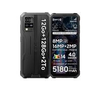 Blackview BV4800 Pro Téléphone Portable Incassable 6,56 (4+8)Go+128Go Smartphone Android 14 5180mAh 16MP,Dual SIM,NFC - Noir Noir G