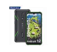 BV5200 Pro Téléphone Portable Incassable 6,1 7Go+64Go/TF 512Go 13MP+8MP 5180mAh Android 12 IP68&IP69K NFC/Face ID/Dual SIM 4G+5G Wi-FI - Vert