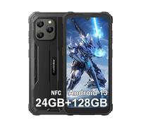 Smartphone Blackview BV5300 Pro Téléphone Portable Incassable 4G 6.1 7Go+64Go 13MP+8MP 6580mAh NFC Face ID Dual SIM - Noir