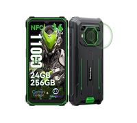Smartphone Blackview Téléphone Portable 4G A200 Pro 108MP 6.67 FHD+ 2.4K écran incurvé 24Go+256Go 5050mAh 66W G99 Android 13 Dual SIM - Bleu