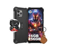 Blackview BV8900 Pro Smartphone Incassable 6,5 16Go+256Go 64MP 10000mAh NFC Vert avec Écouteurs Bluetooth Airbuds8(Blanc) Vert