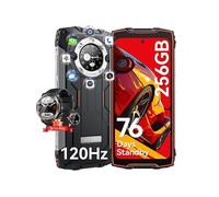 BV9300 Pro Téléphone Portable Incassable Double Ecran 6.7 16Go+256Go 64MP Orange avec Smartwatch Blackview W50 Pro