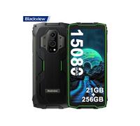 Smartphone Incassable Blackview BV9200 6.6 Android 12 14Go+256Go 50MP+8MP 5000mAh Vert avec Écouteurs Bluetooth Blackview Airbuds 6(Noir) Vert