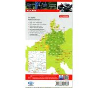 Bva Adfc Radtourenkarte Saarland /Mosel 1:150.000