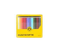 BVB Lot de 24 crayons de couleur en bois