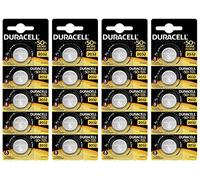 BVBA Duracell DL2032/CR2032 Lot de 4 Piles Bouton au Lithium 3 V 5 Piles