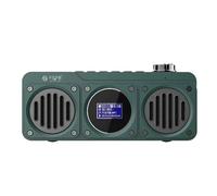 BVbarding-Mini haut-parleur Bluetooth portable extérieur,radio FM,affichage à écran LED,paroles,lecteur de disque U,adapté aux hommes #E