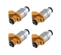 BVBNMB Injecteurs de carburant (lot de 4) - Référence d'origine : 96620255 - Compatibles avec Daewoo Chevrolet Matiz Spark 0.8i 1.0i (1998-2010) - Références : ADG02801, 96351840, 96518620(4pcs)