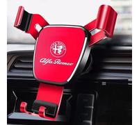 BVCFRDQ Support Telephone Voiture, pour Alfa Romeo 159 147 156 166 Giulietta Giulia Mito Spider Porte Telephone Voiture Rotatif à 360 Degrés, Accessoire Support Voiture,C