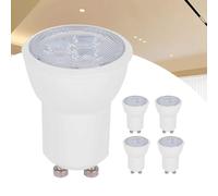BVCL Ampoule LED GU10 3W 260lm non dimmable GU10 spot lampe à économie d'énergie remplace ampoule halogène 30W AC110-230V 5-pack(Warm white 3000K)