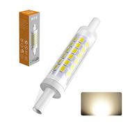 BVCL Ampoule LED R7S 78mm, dimmable, 500lm, 5W LED Equivalent R7S 78mm 45W Ampoule halogène, IC Courant Constant a Ampoule Pas d'effet stroboscopique, AC100-230V