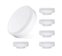 BVCL GX53 LED Ampoule 10W=100W AC 230V 1000lm 3000K Blanc Chaud Non Dimmable Lot de 6 CE/RoHS CRI> 80 Pour Plafonnier