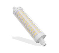 BVCL LED R7s 118mm Ampoule, ampoules linéaires non modifiables, 16W 1600lm AC220V, équivalent à une lampe halogène 160W, pour projecteur, éclairage de sécurité (Color : Warm white, Size : 1pcs)