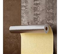 BVCL Papier Peint Isolant Autocollant pour Mur Intérieur，5mm Revêtement Mural Résistant à l’Humidité，Matériau Mousse XPE Coussin Mural pour Salon(Yellow,50cmx1m)