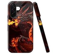 BVCLKJPOI Coque pour Samsung Galaxy A56 5G, fille, femme, garçon, résistante aux chocs, double couche en TPU + PC, anti-rayures, fine et durable, coque hybride rigide pour Galaxy A56 5G 6,7", dragon